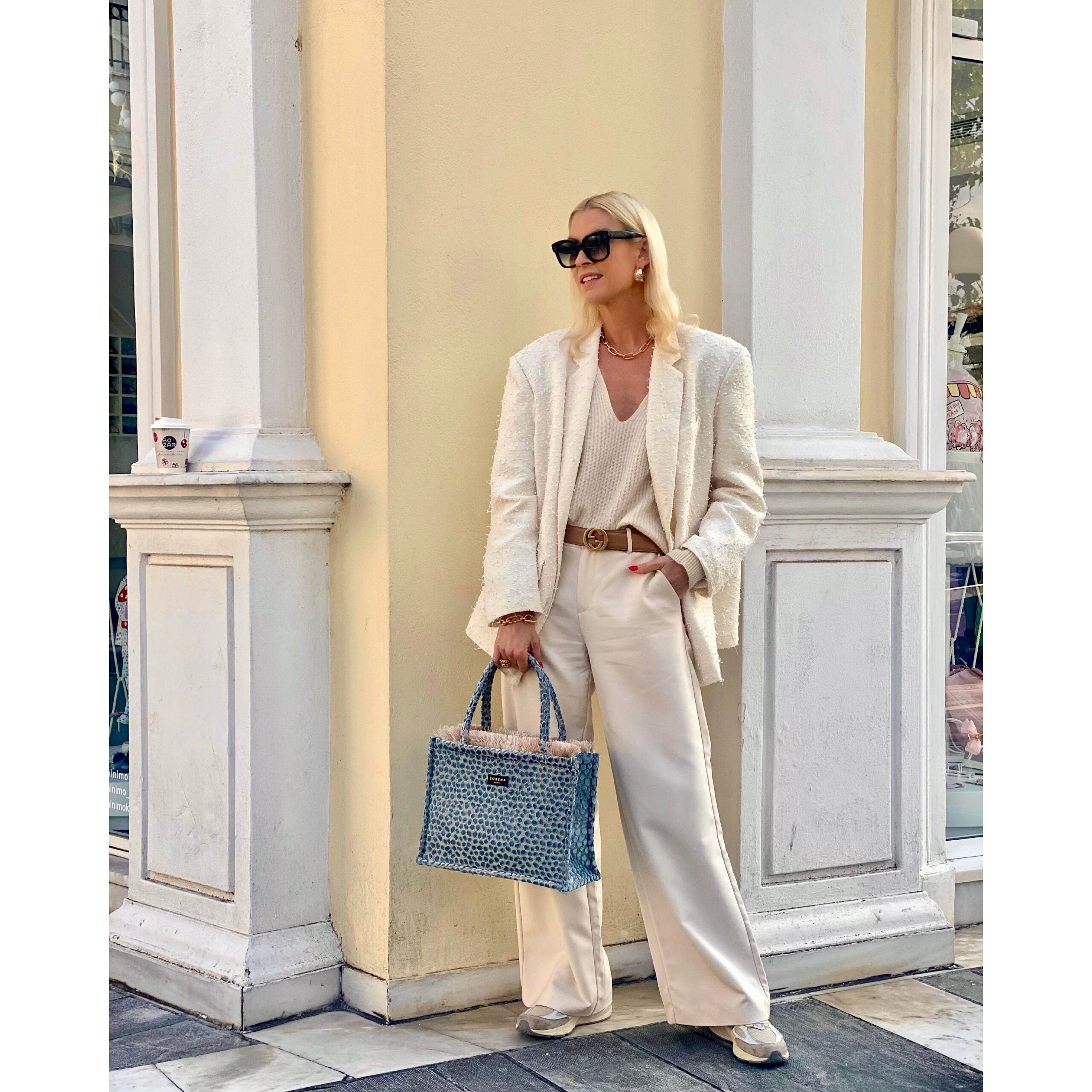 Cyclades Medium Tote Bag