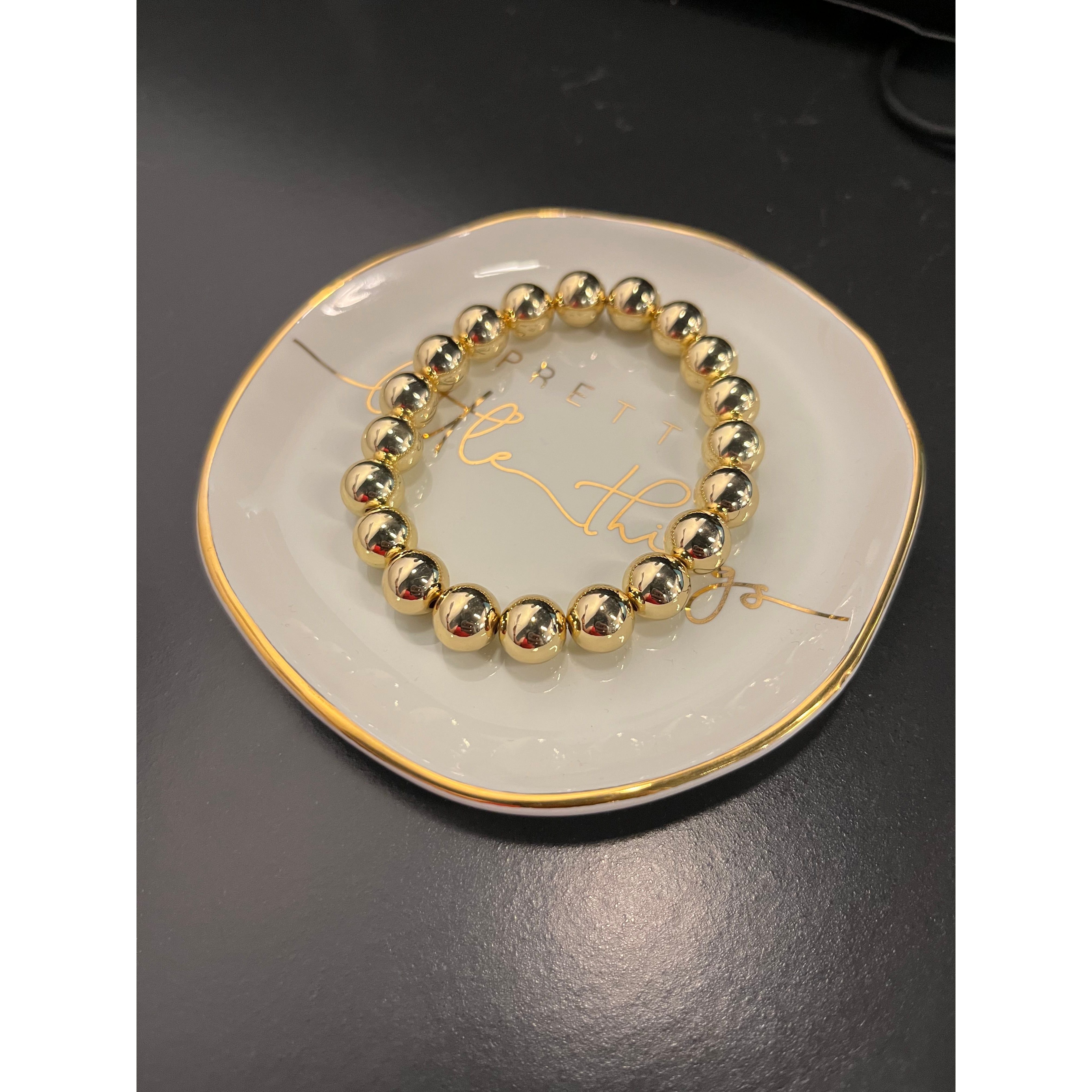 10mm Bead Bracelet