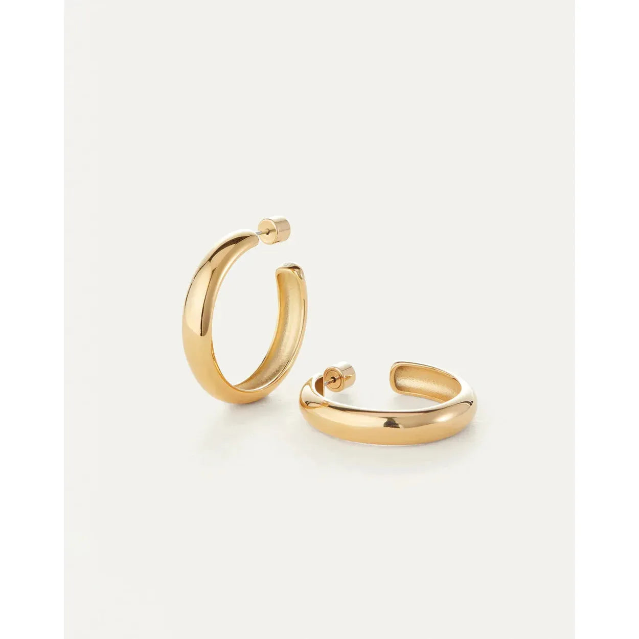 Jenny Bird Staple Hoops | Large