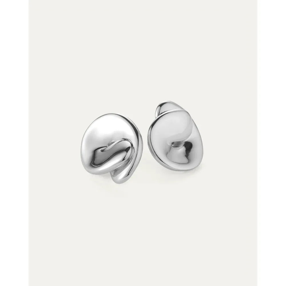 Rio Button Earrings