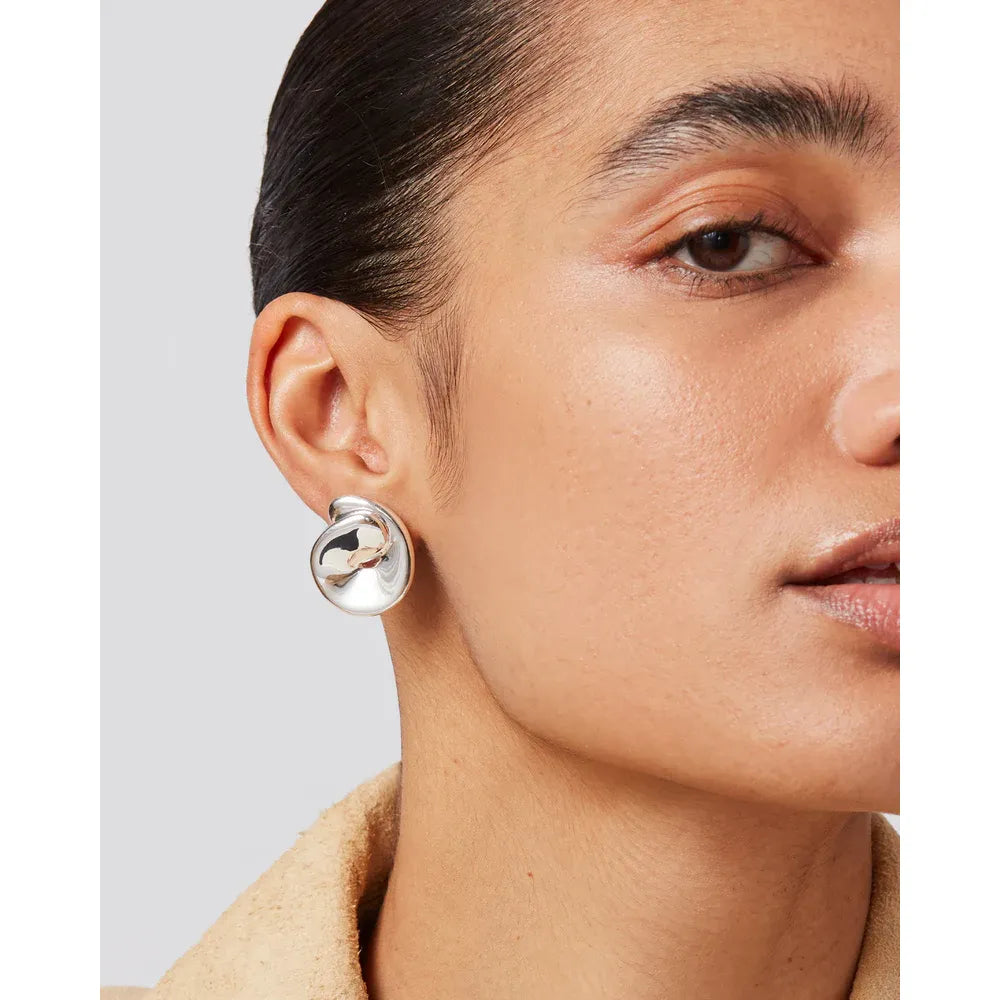Rio Button Earrings