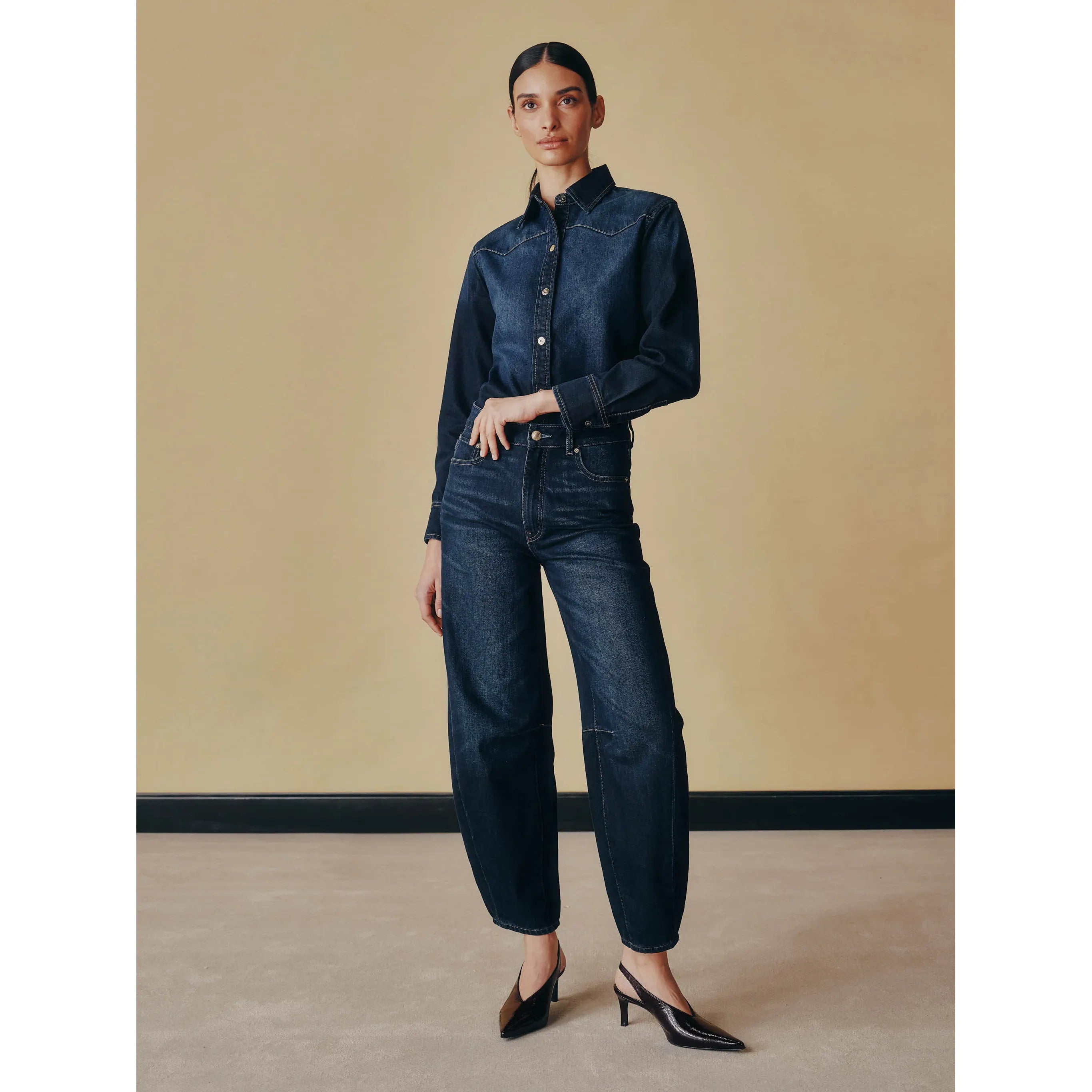 Miro Barrel Jeans | High Rise 28"