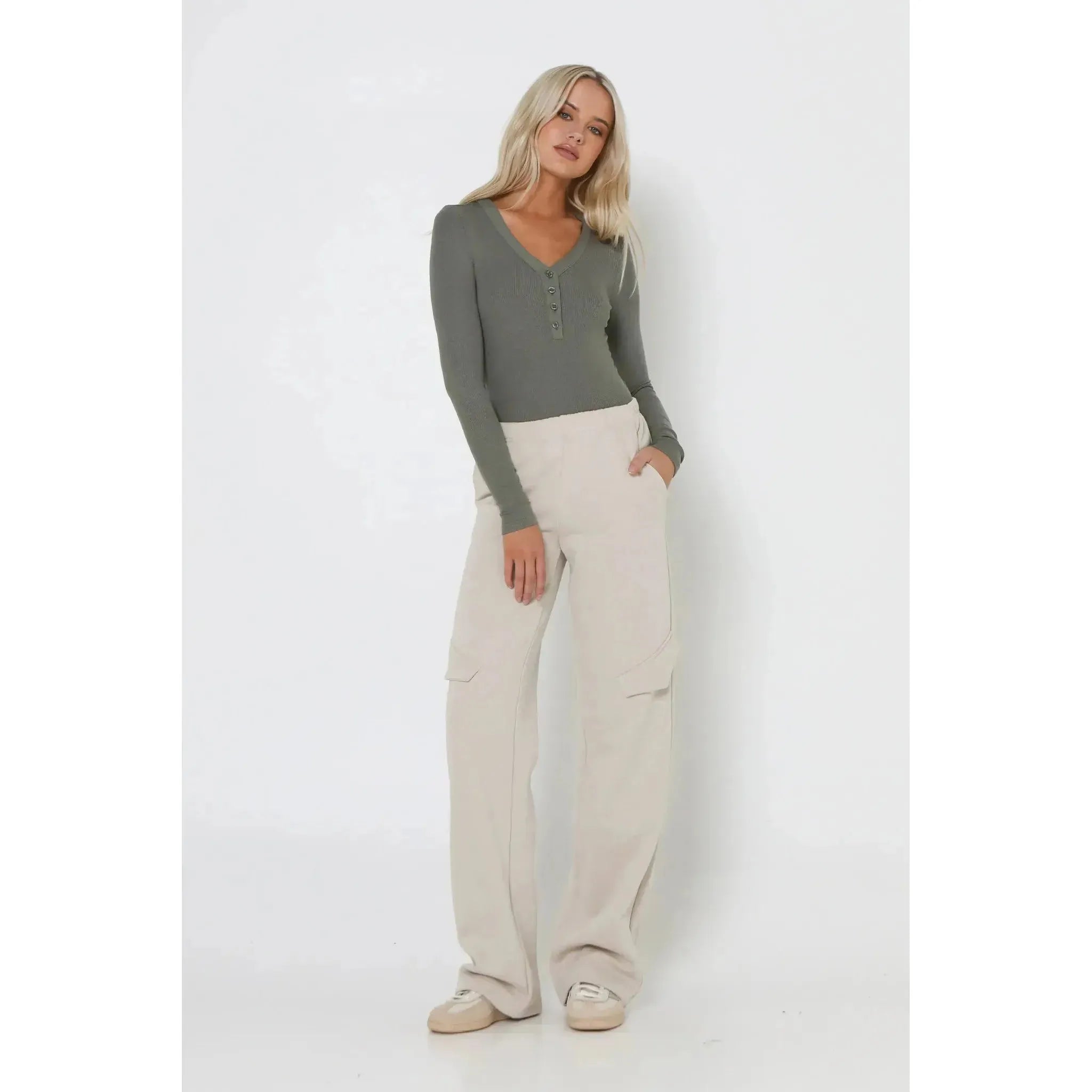 Jagger Ribbed Long Sleeve Top