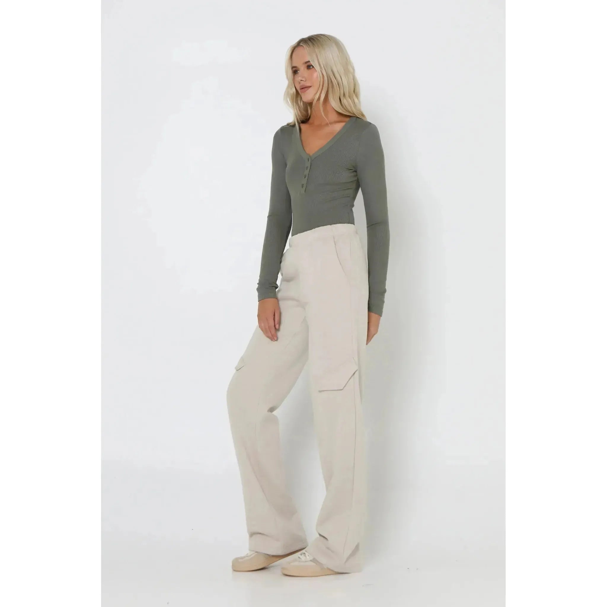 Jagger Ribbed Long Sleeve Top