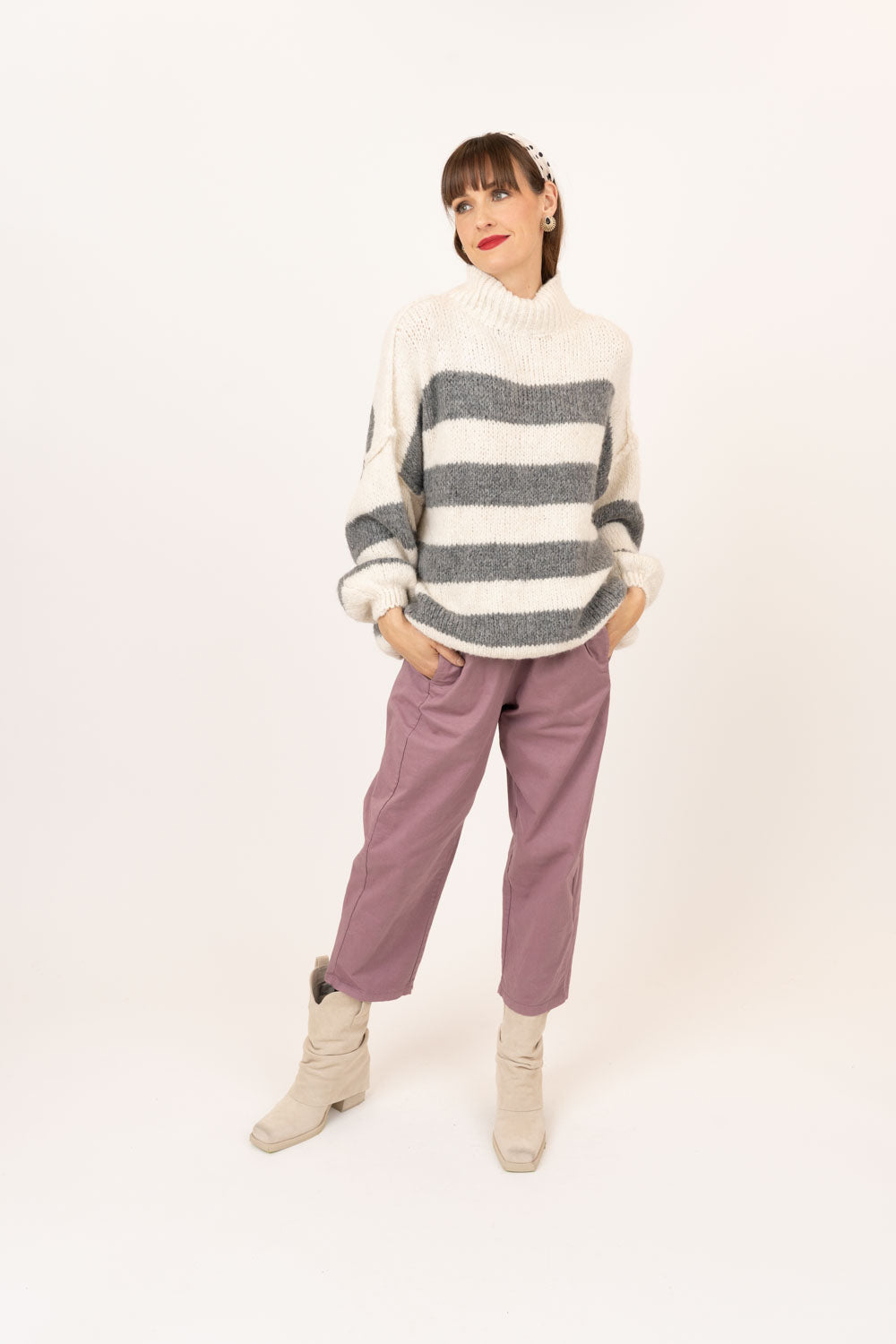 Marlowe Striped Sweater