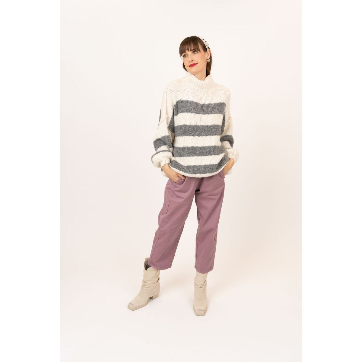 Marlowe Striped Sweater