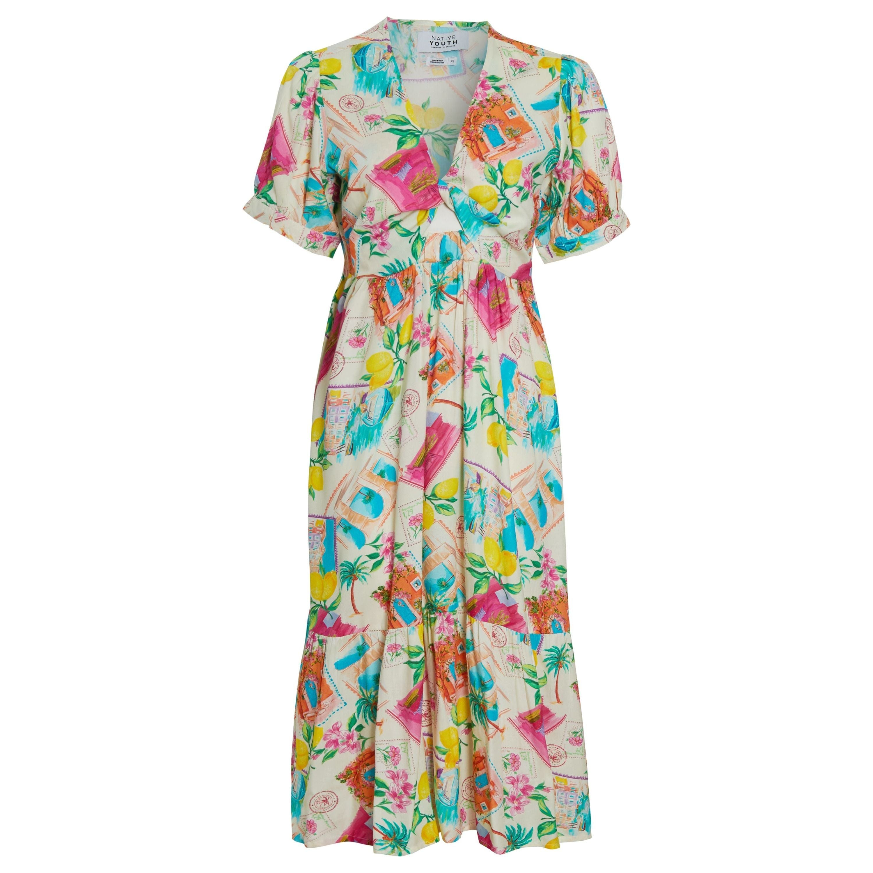 Postcards From Paradise Midi Dress