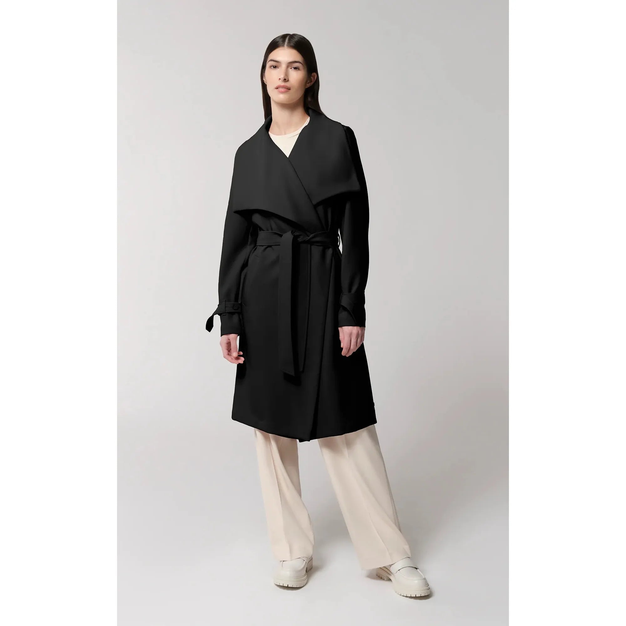 OLIVIA Draped Wrap Coat