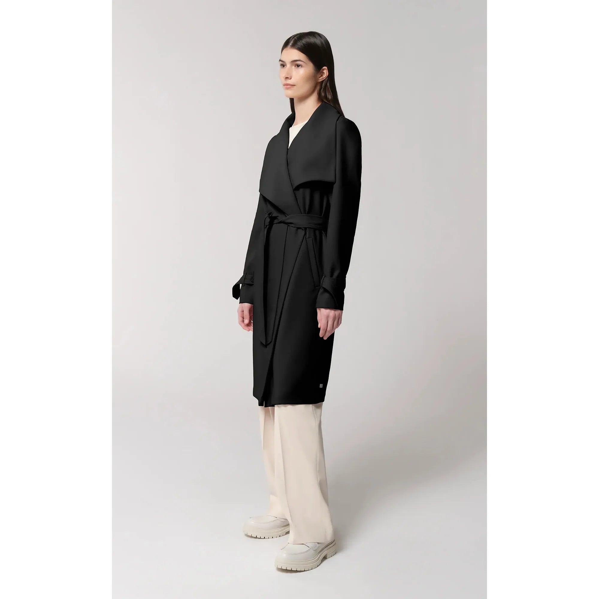 OLIVIA Draped Wrap Coat