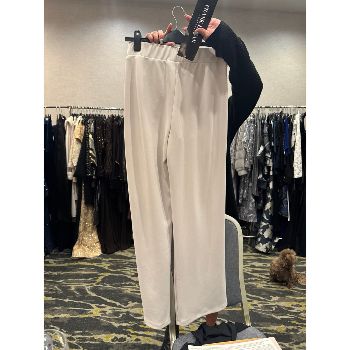 Knit Pants in Pearl — Style 263061