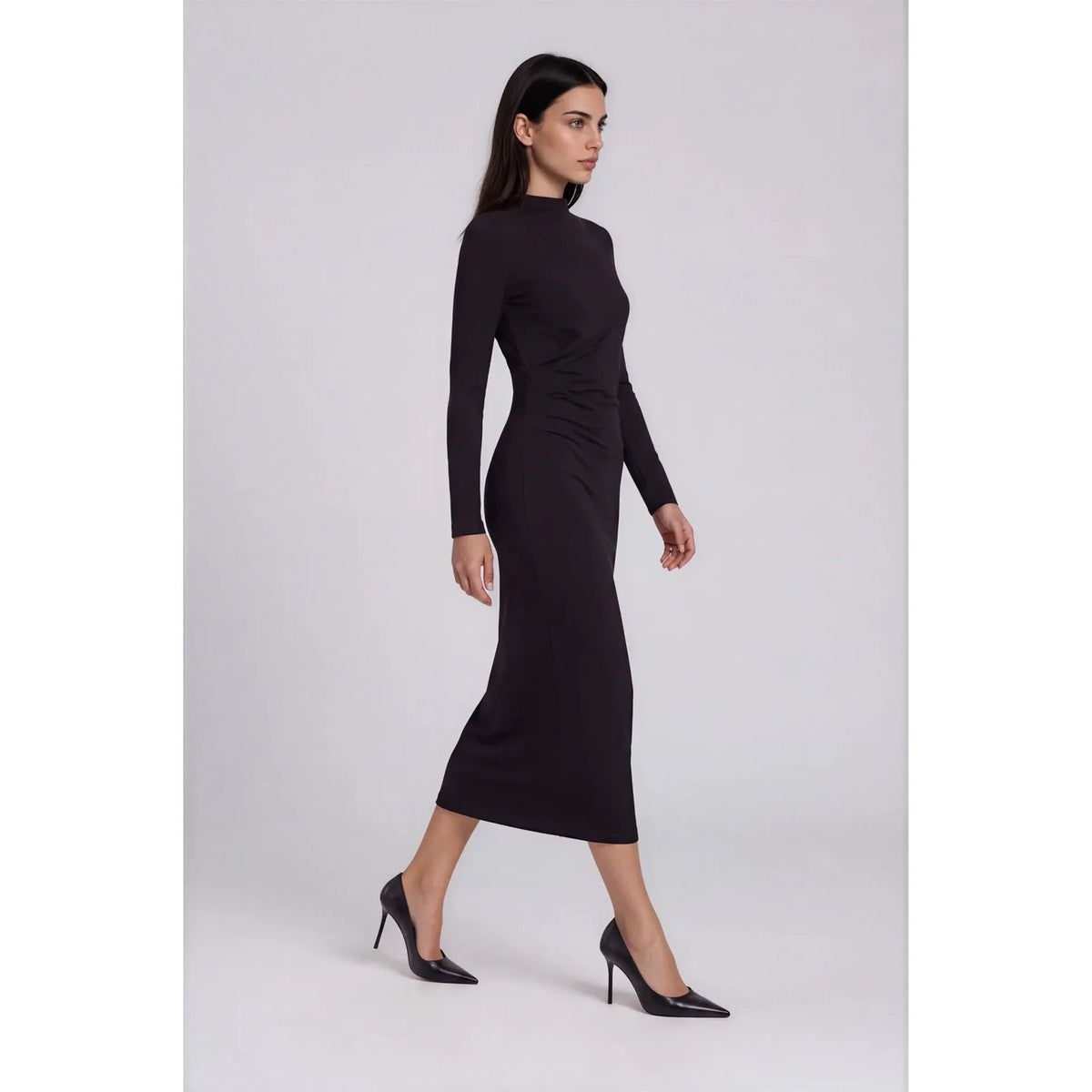 Scuba Long Sleeve Dress