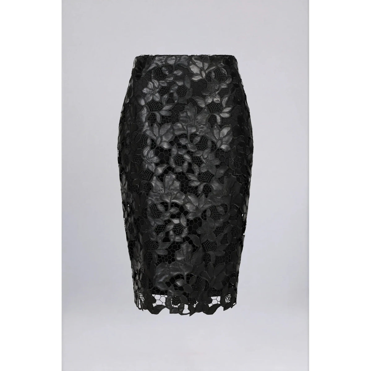Twilight Embroidered Pencil Skirt