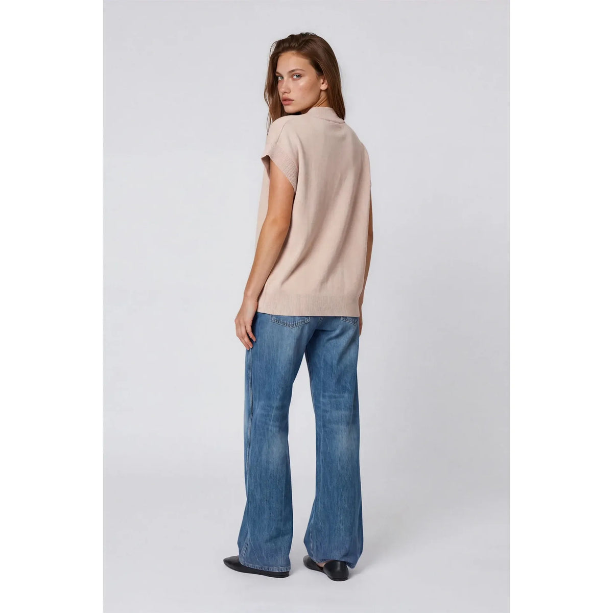 Lux Knit Oversize Vest