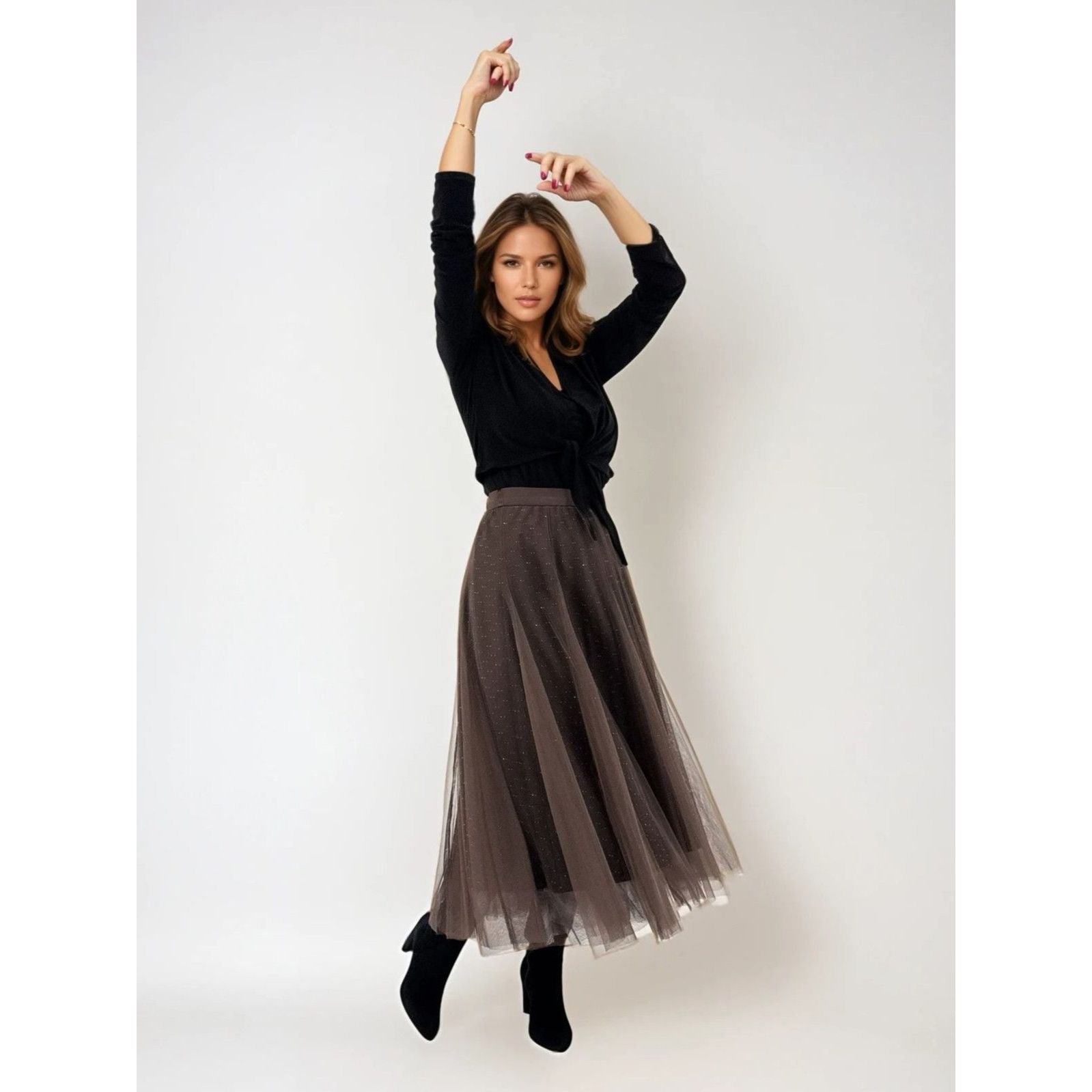 Reversible Plaid Skirt