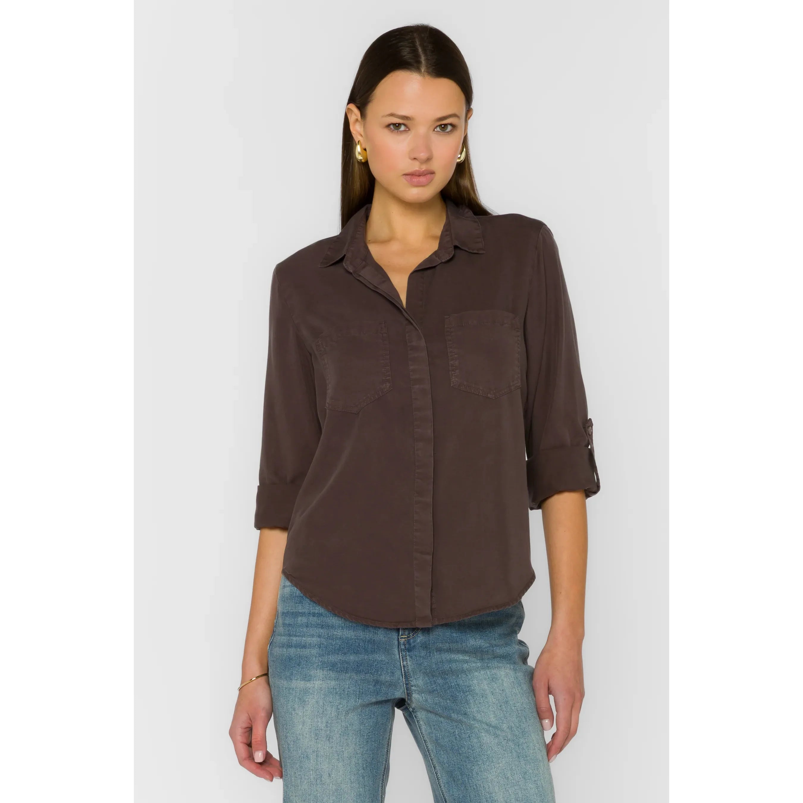 Riley Walnut Timber Shirt