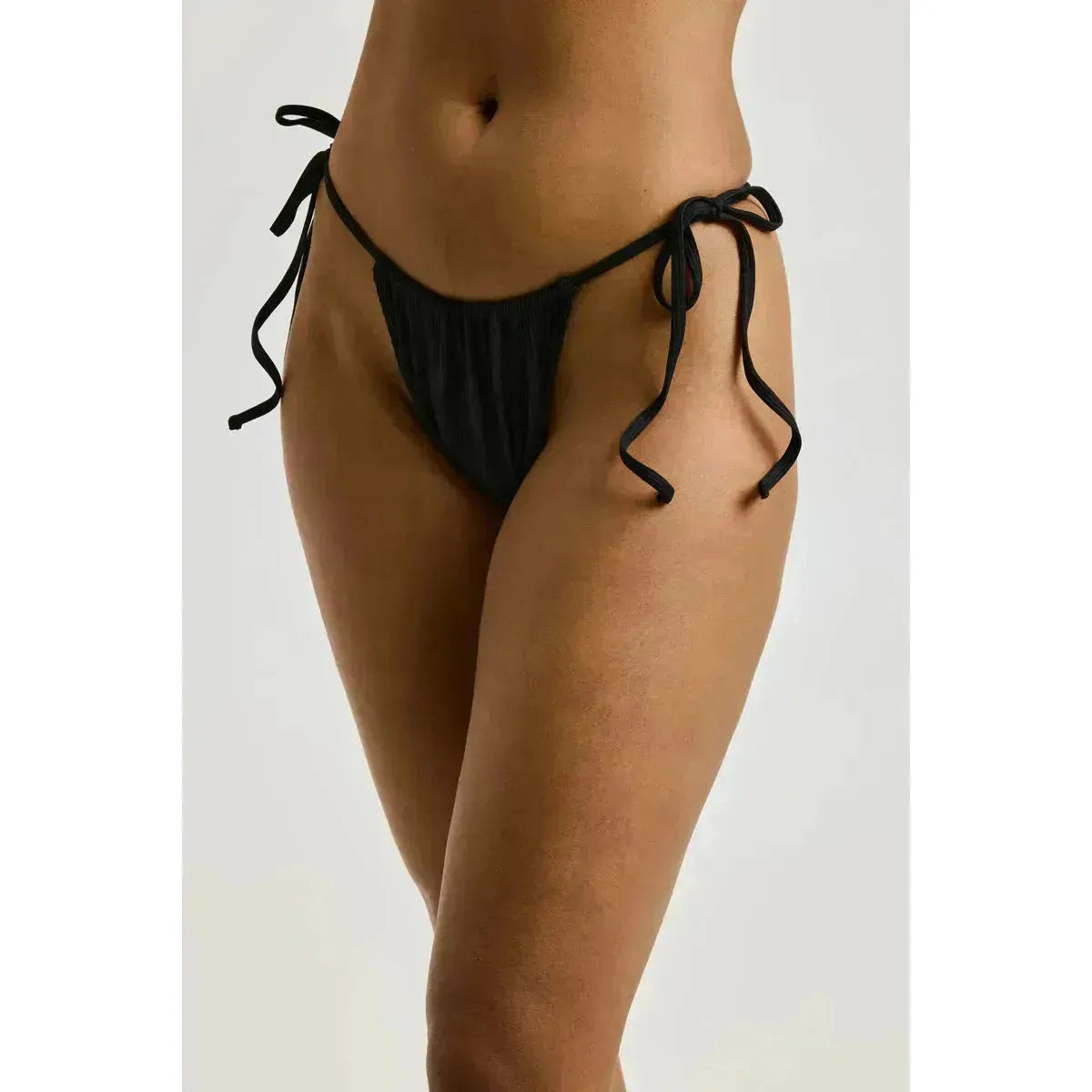 Rib String Bikini Bottom