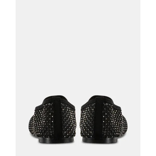 Steve Madden Mesh Ballet Flats with Rhinestone Detail