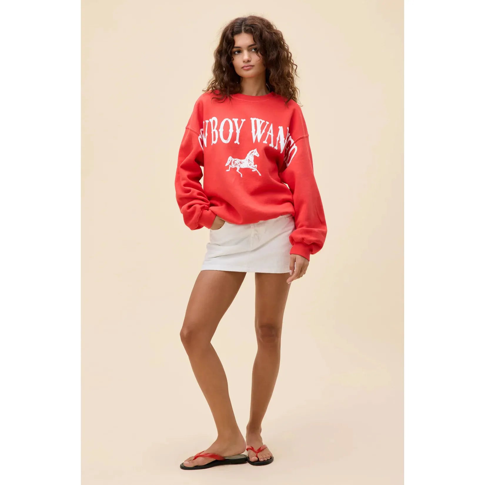 Cowboy Wanted BF Sweatshirt