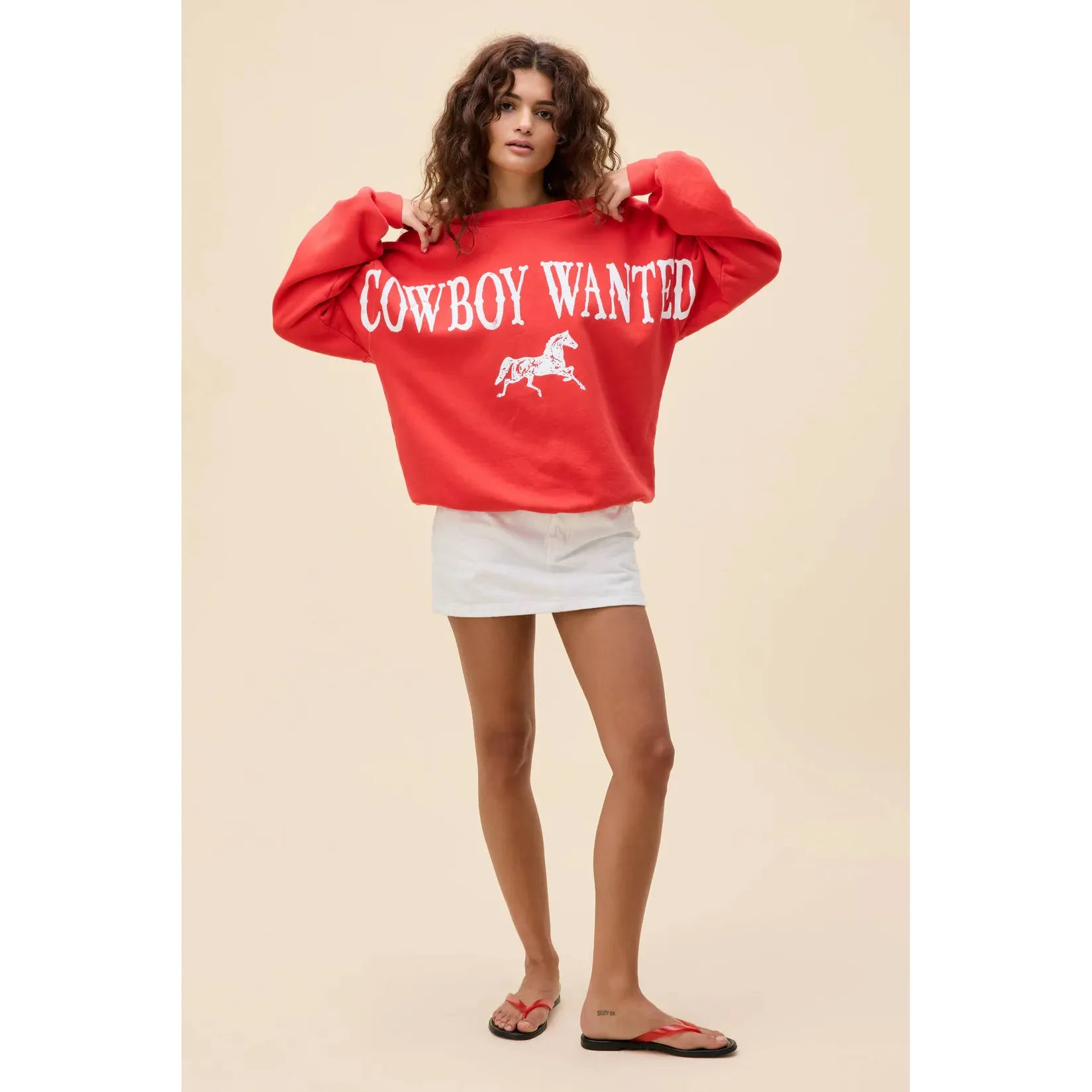 Cowboy Wanted BF Sweatshirt