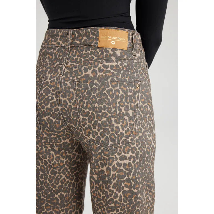 Sara Leopard Print Jean