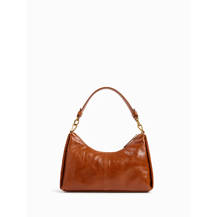 Rejina - Elegant Leather Baguette Bag