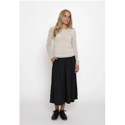 Rolo Polka Dot Mesh Top
