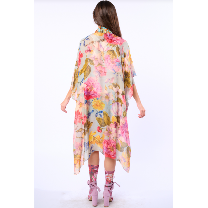 Bella Hand-Beaded Kimono