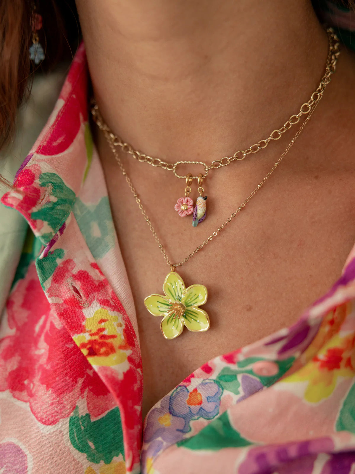 Nach Bijoux Customizable Link Chain Necklace – Mix & Match