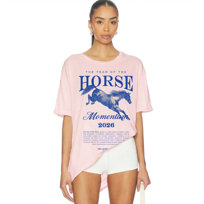 Year Of The Horse - Oversized Tee