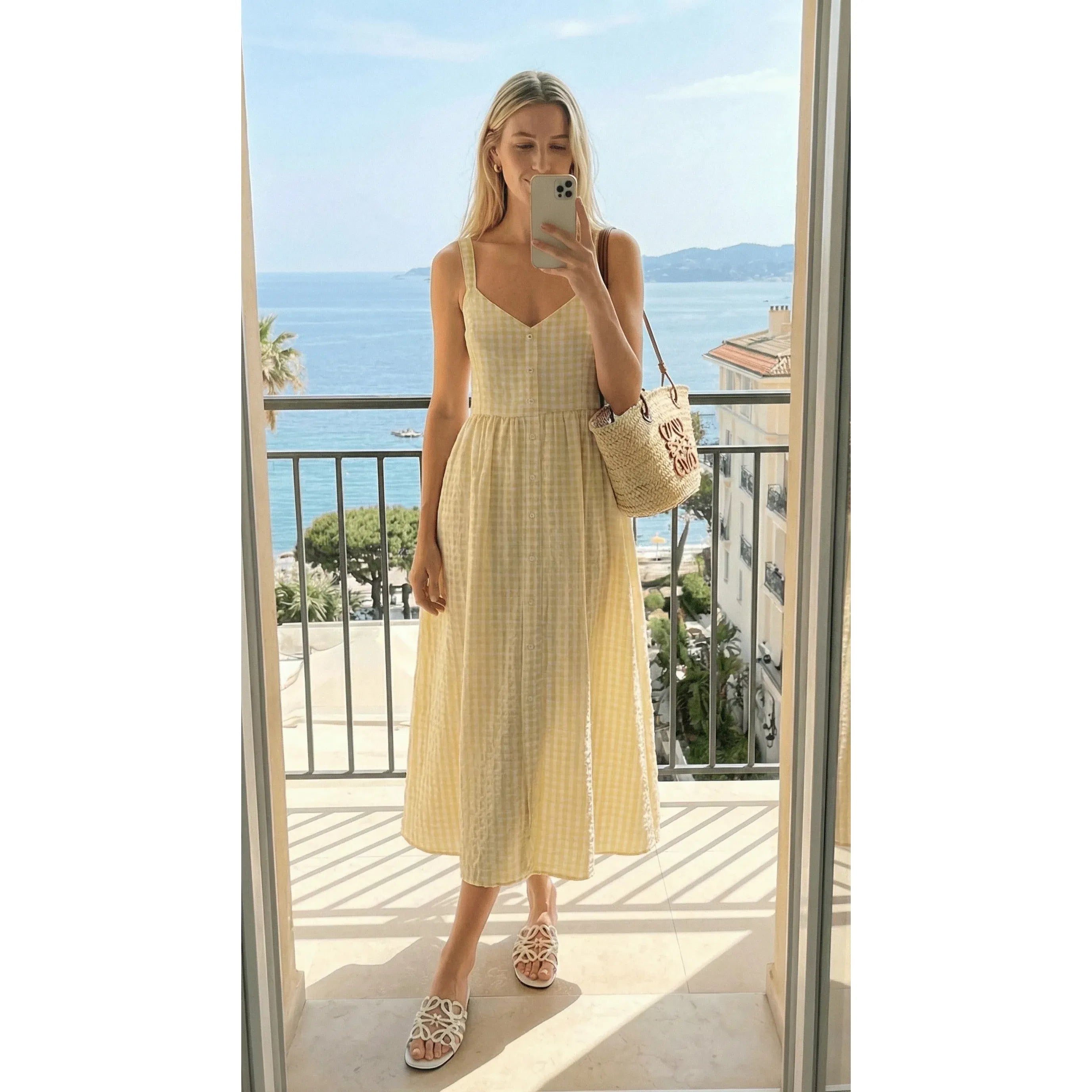 Prairie Gingham Dress
