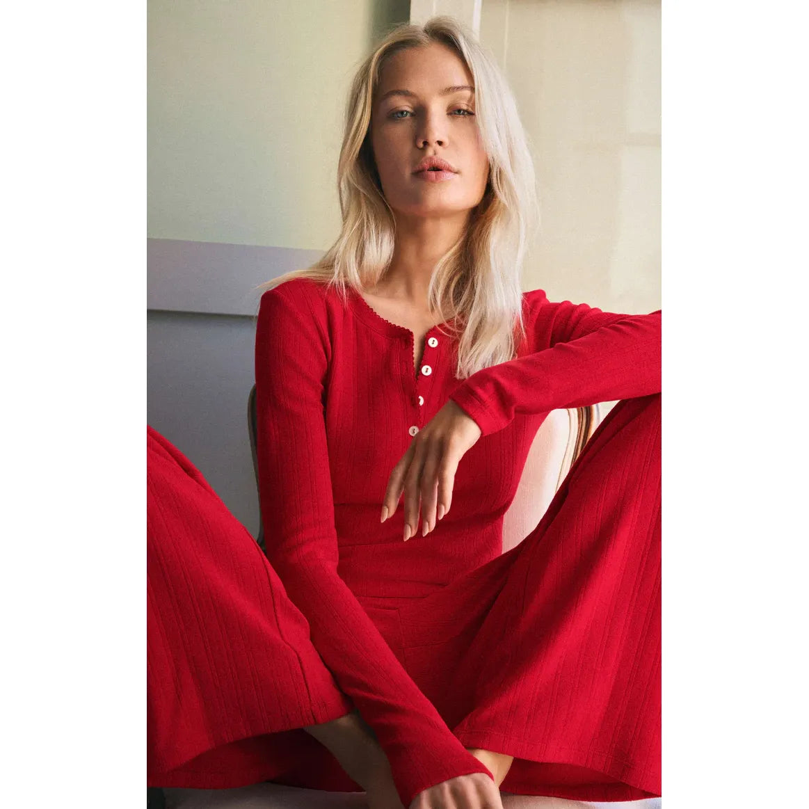 Luxe Pointelle Lounge Pants