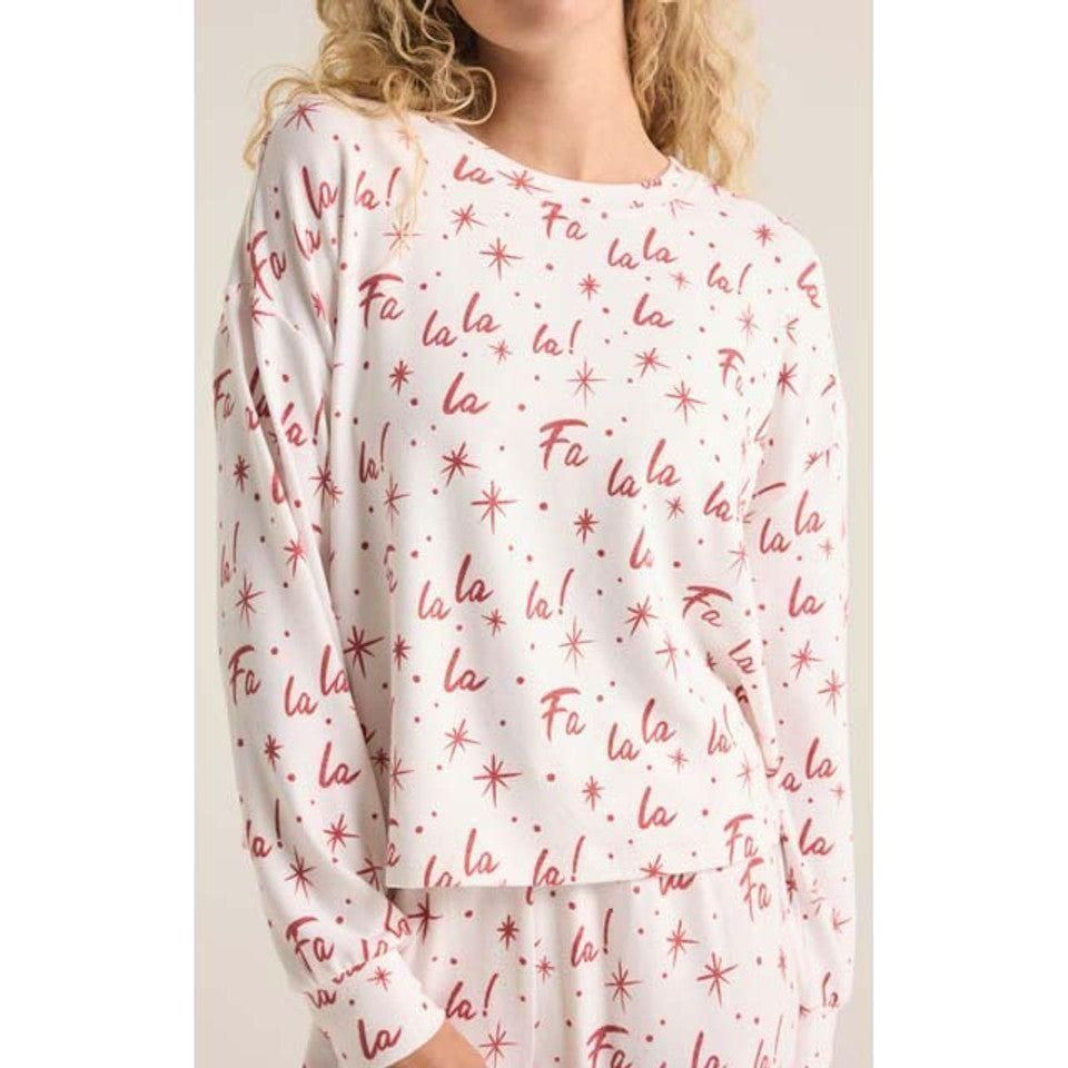 Fa La La Long Sleeve Lounge Top