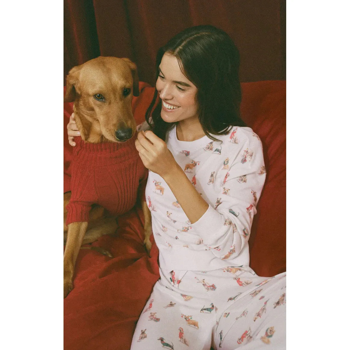 Cozy Up Pup Long Sleeve Top