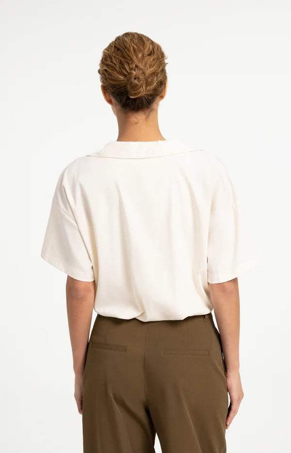 Short Sleeve Layer Balloon Top
