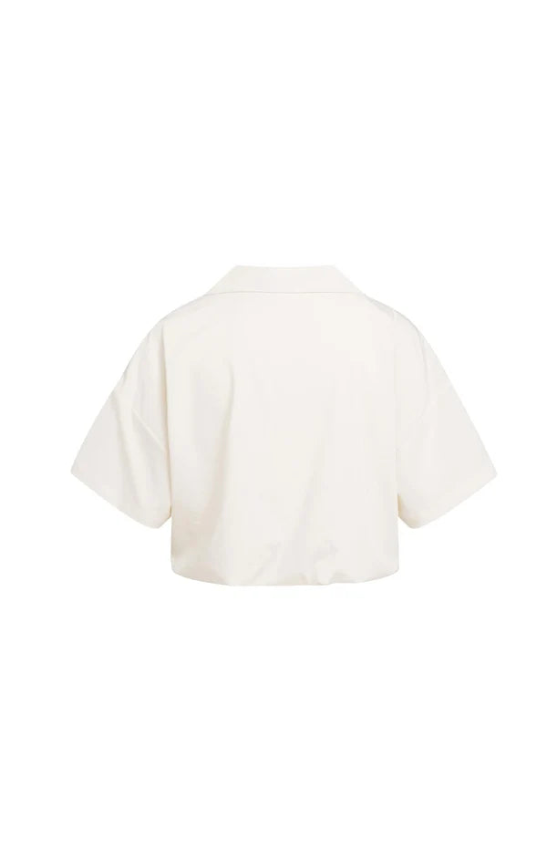 Short Sleeve Layer Balloon Top