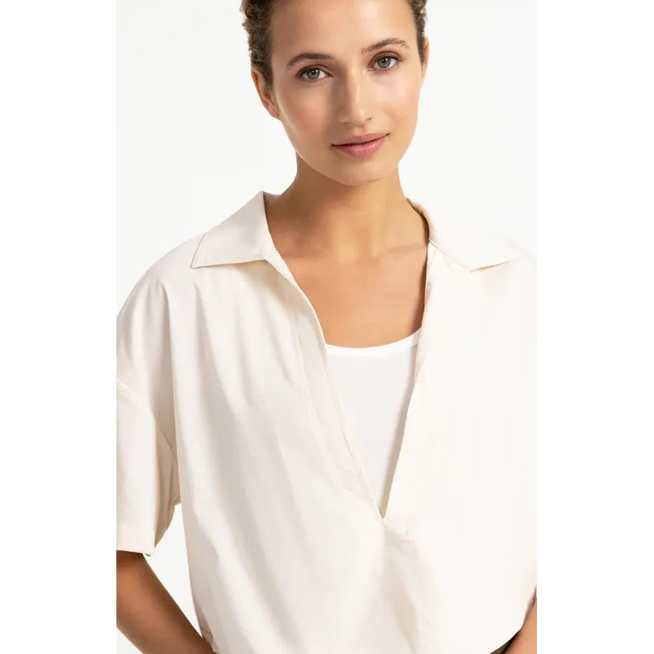 Short Sleeve Layer Balloon Top