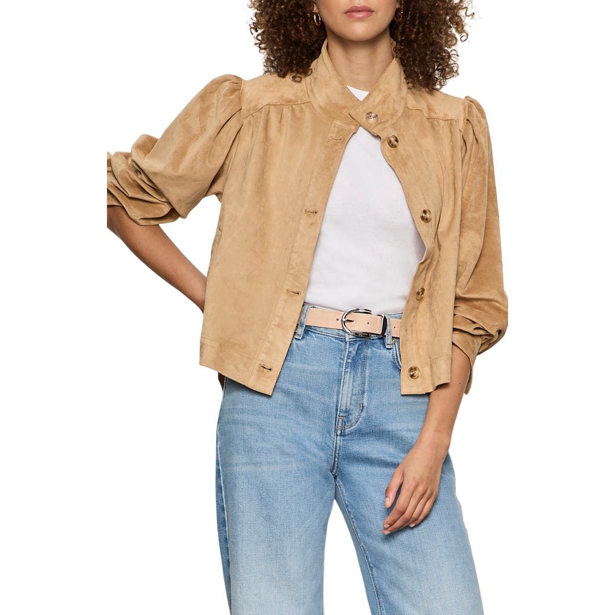 Charlotte Suede Jacket
