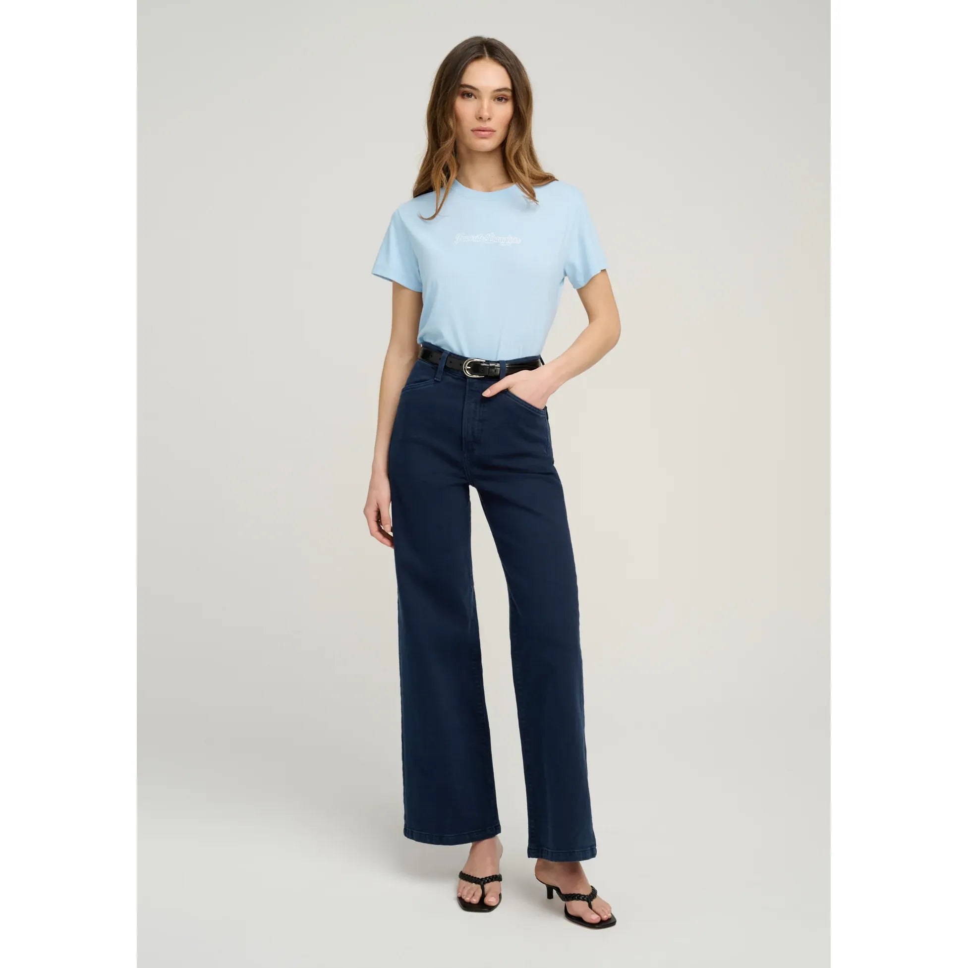 Mischa Super High Rise Wide Leg Ankle