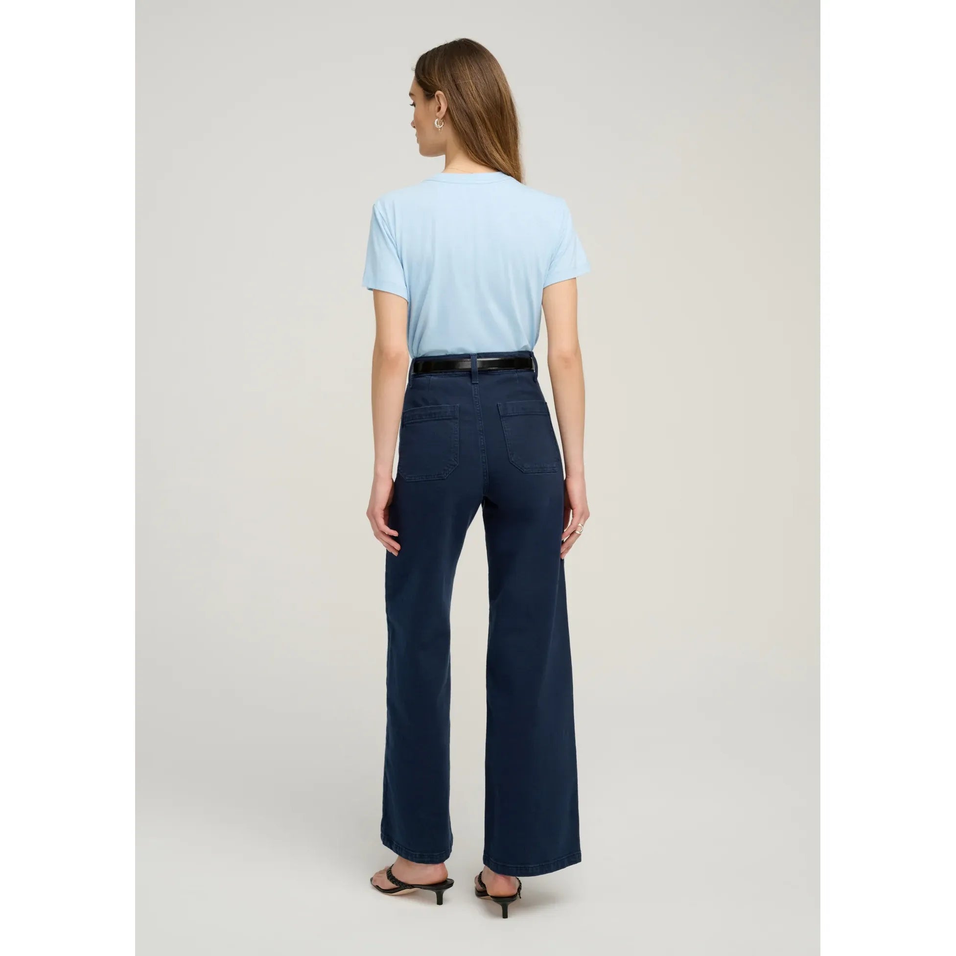 Mischa Super High Rise Wide Leg Ankle