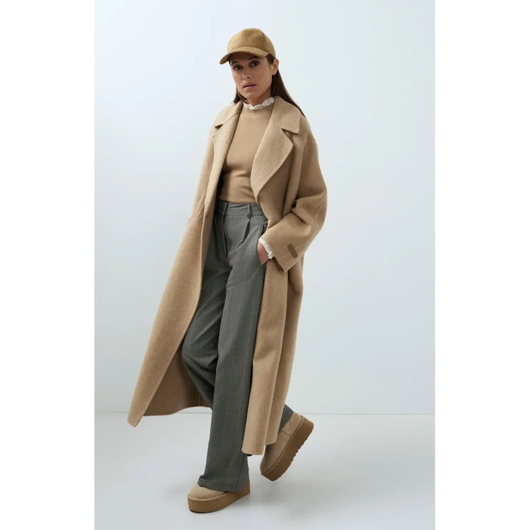 Ruffle Fine Knit Rib Top