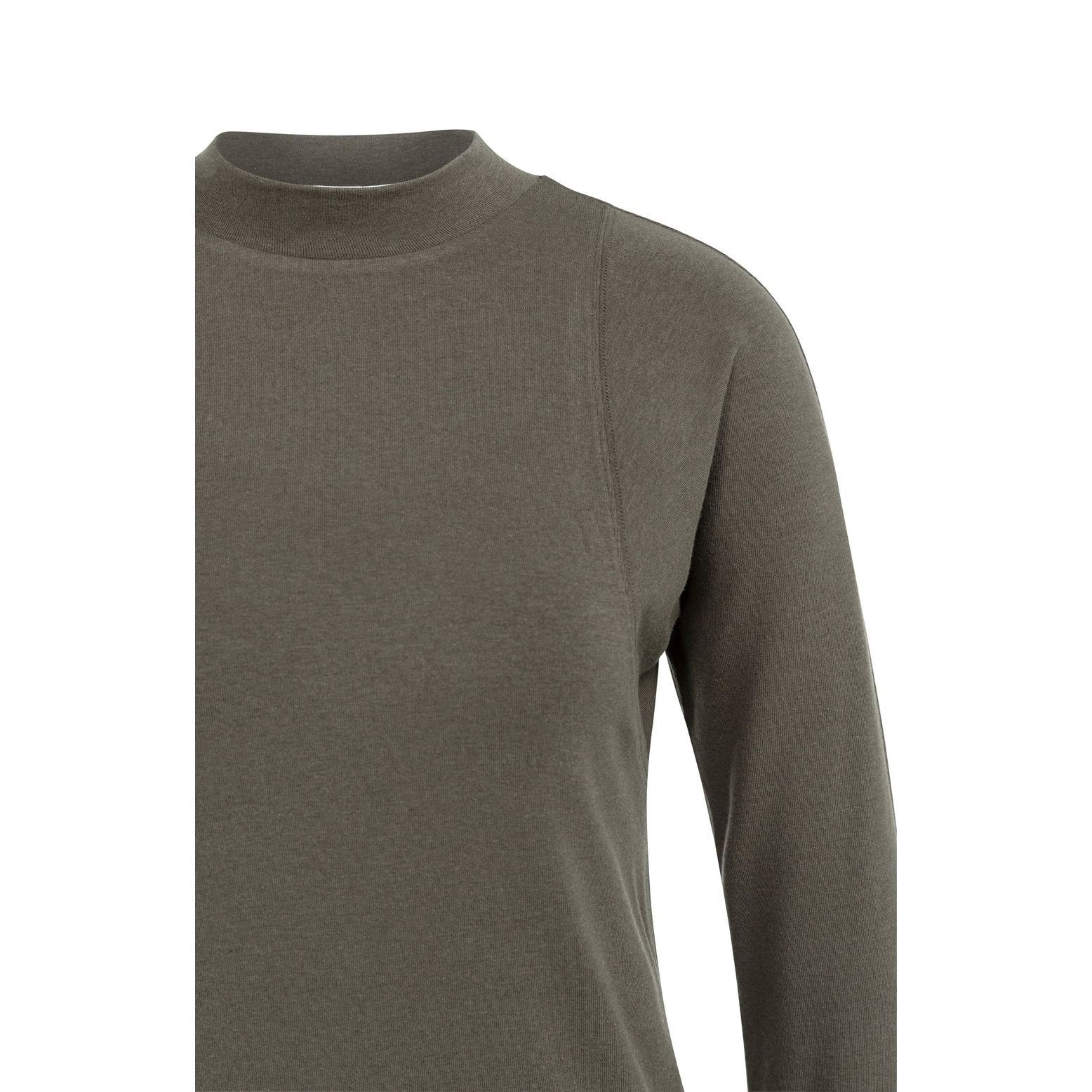 Long Sleeve Mock Neck Top