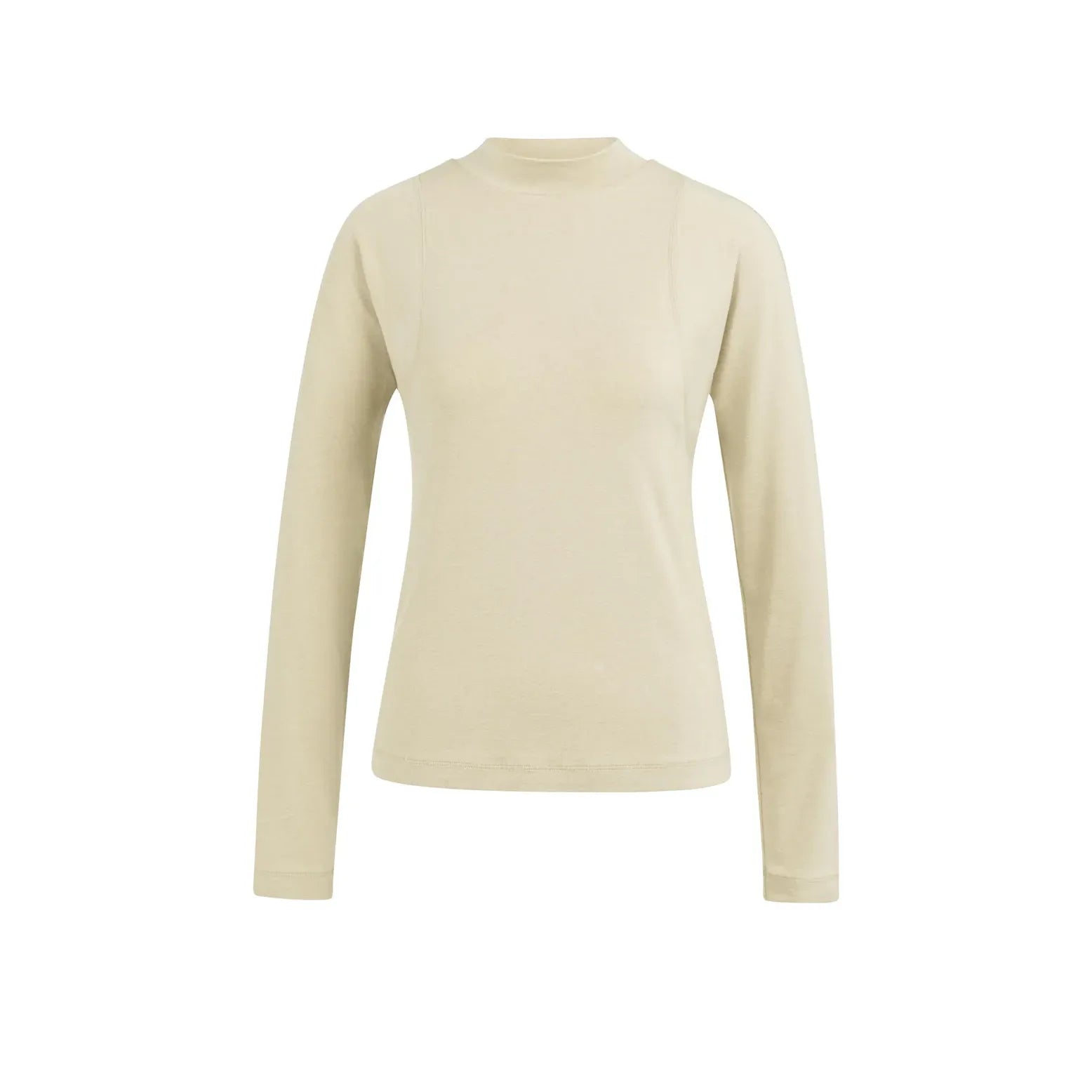 Long Sleeve Mock Neck Top