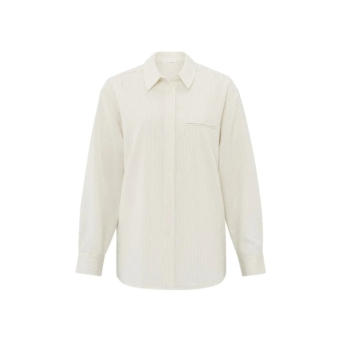 Flowy Pinstripe Shirt