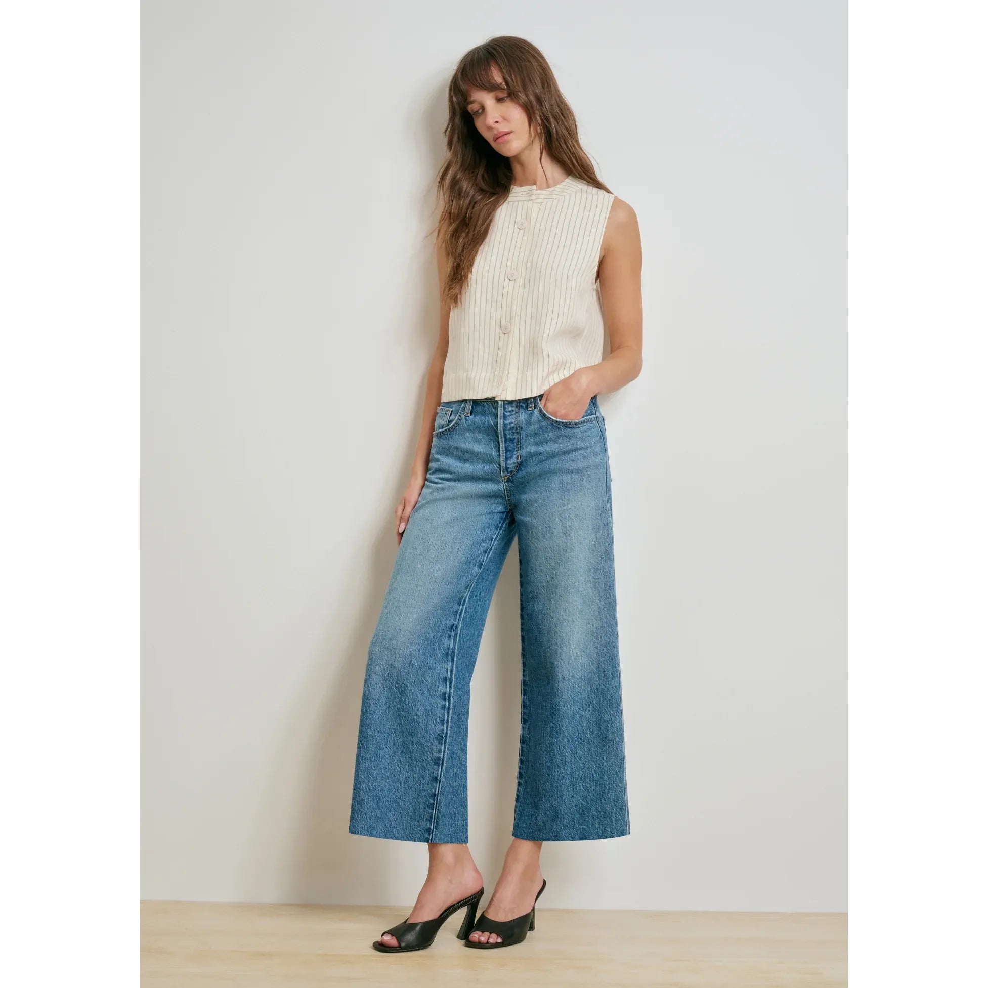 Masha Super High Wide Leg Crop