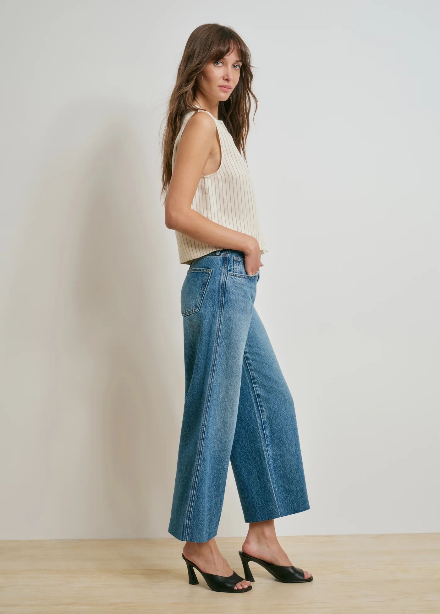 Masha Super High Wide Leg Crop