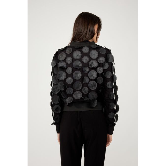 Frank Lyman Zip Blouse Jacket - Style 254959