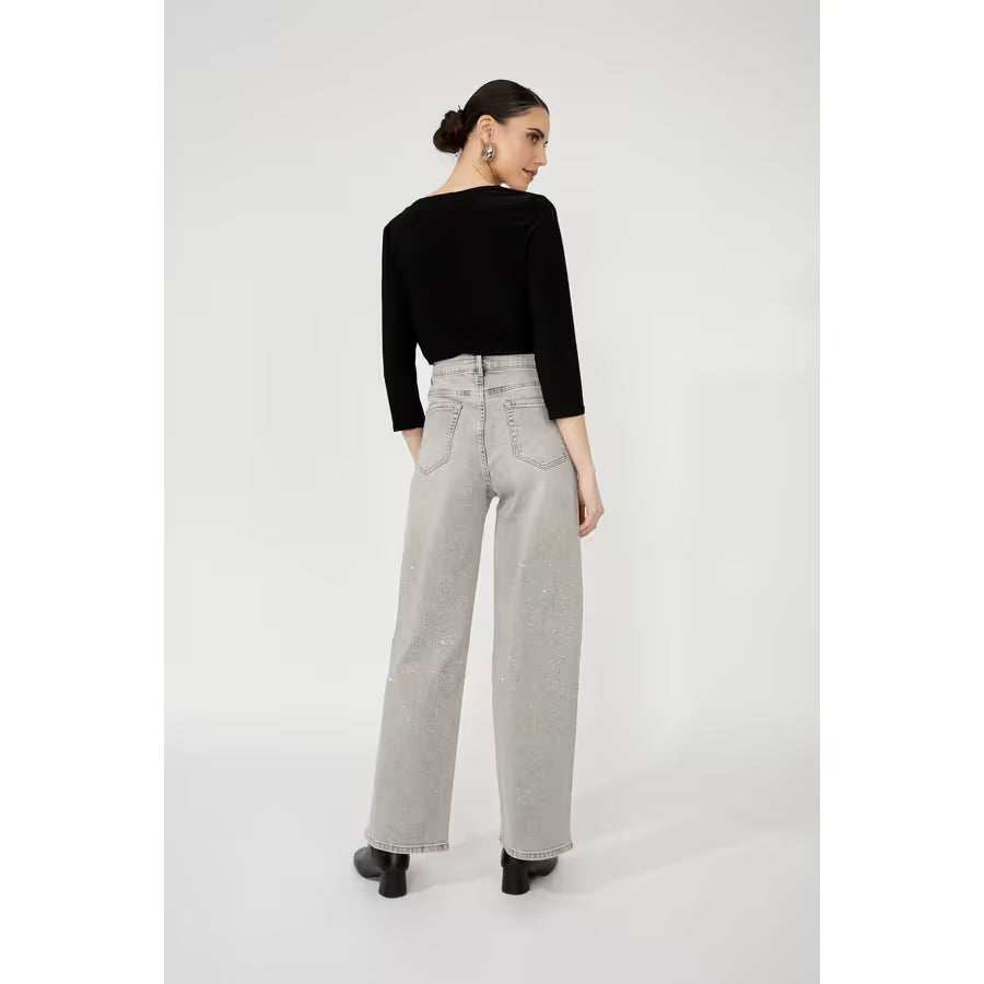 Frank Lyman 253859 - Sequin Bootcut Jeans