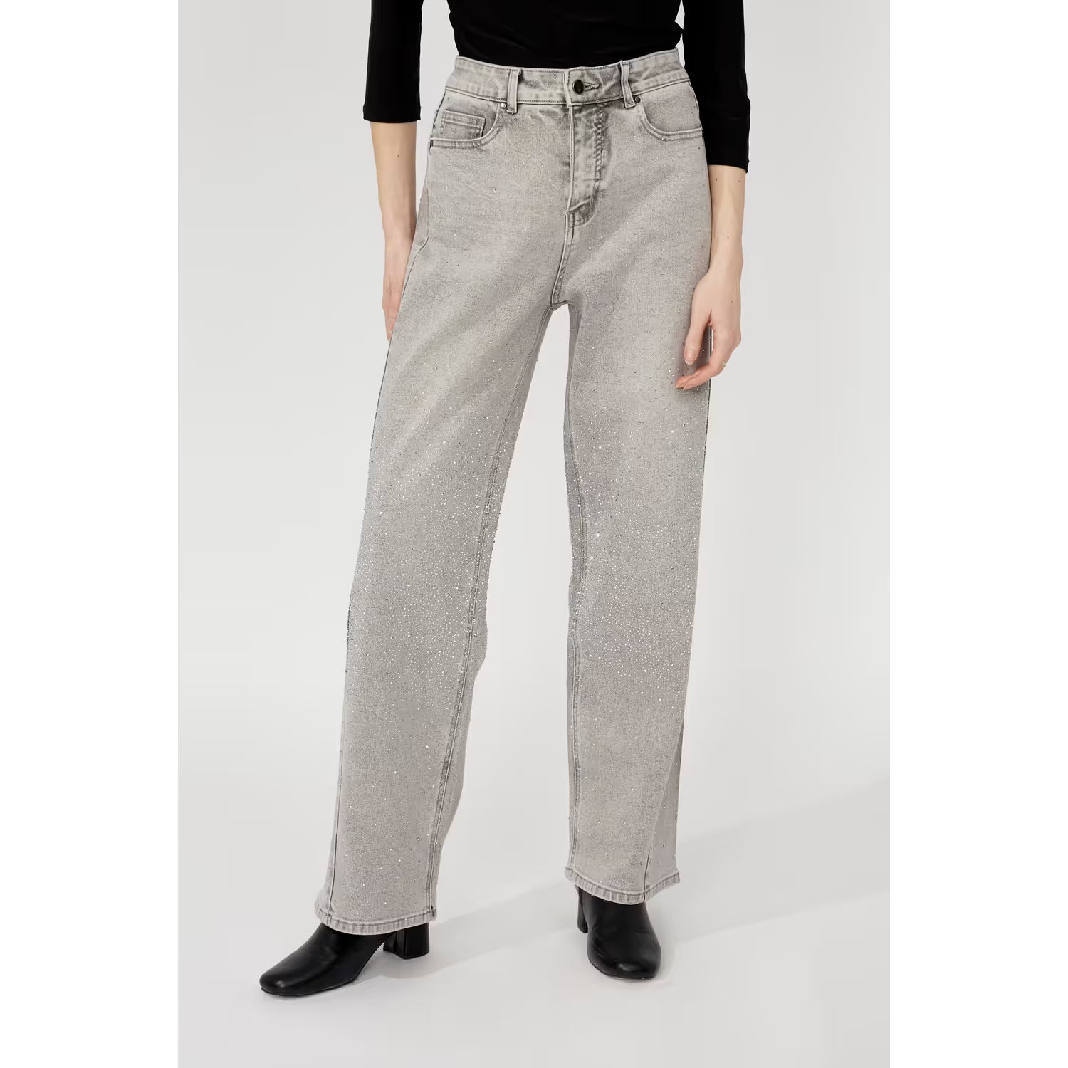 Frank Lyman 253859 - Sequin Bootcut Jeans