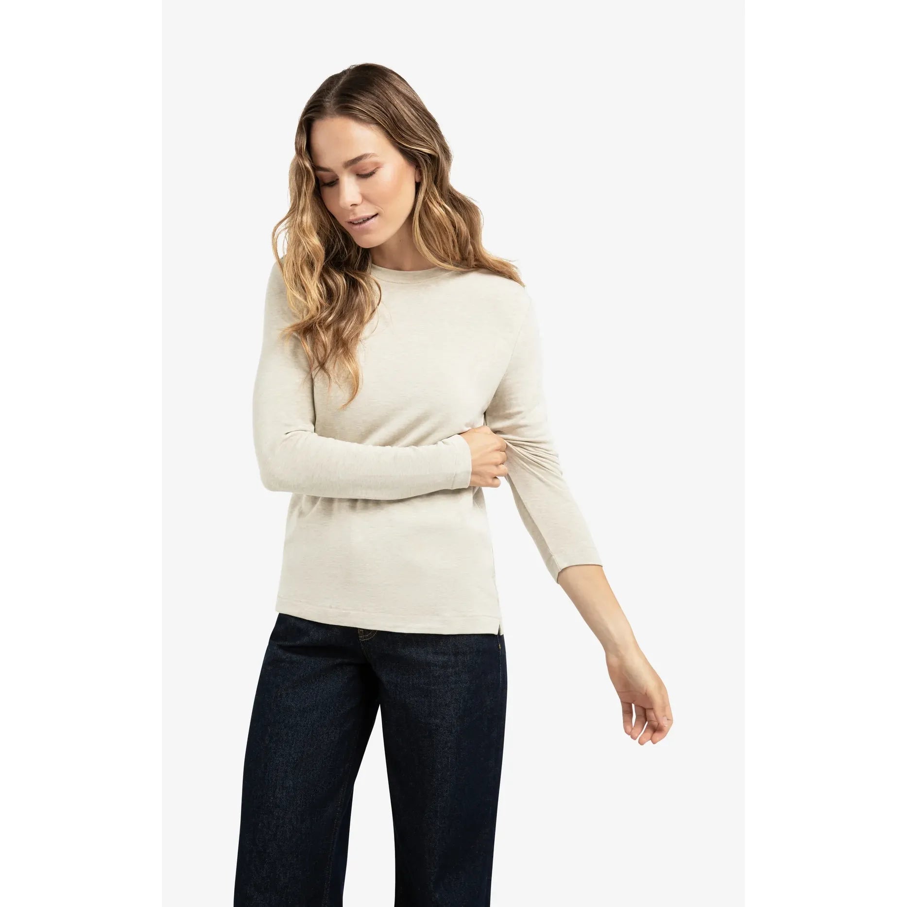Heavyweight Jersey Long Sleeve Top