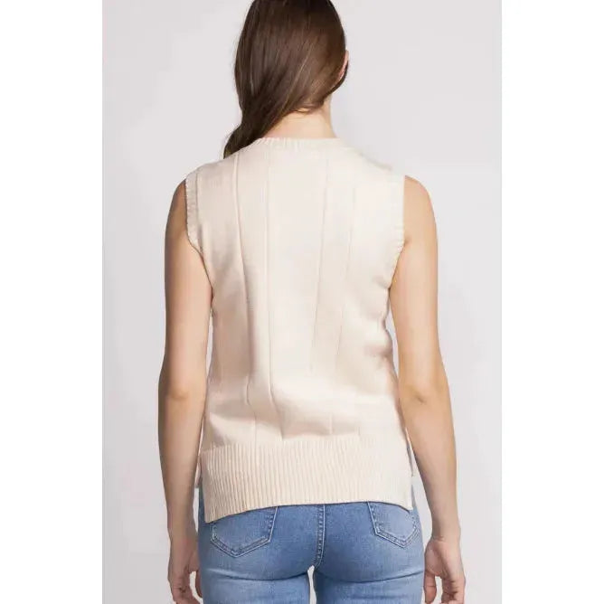 Holly Knitted Sweater Vest